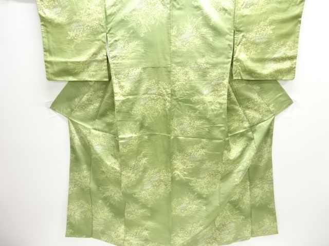 JAPANESE KIMONO / KOMON / AUTUMN FLOWERS
